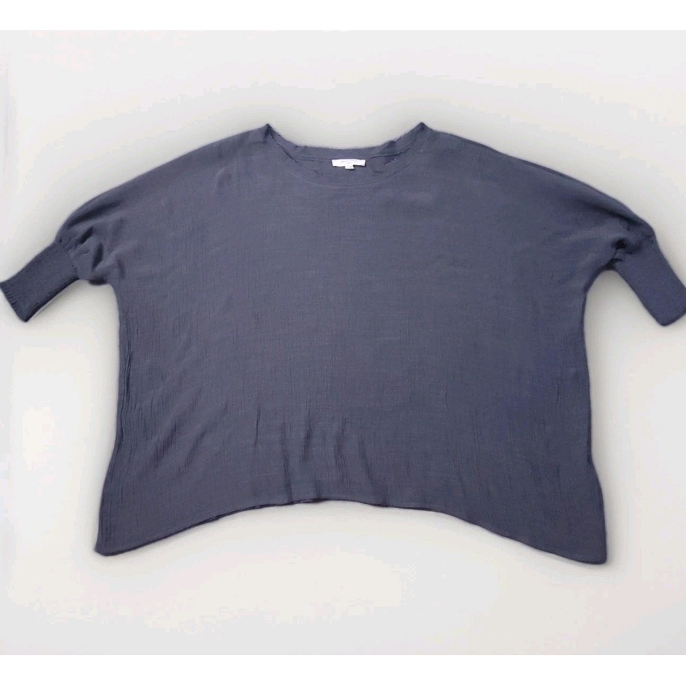 Grade & Gather Women's Dolman Sleeve Sweater Gray Lightweight Knit‎ M/L